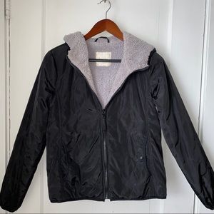 Puffer Jacket with Plush Interior